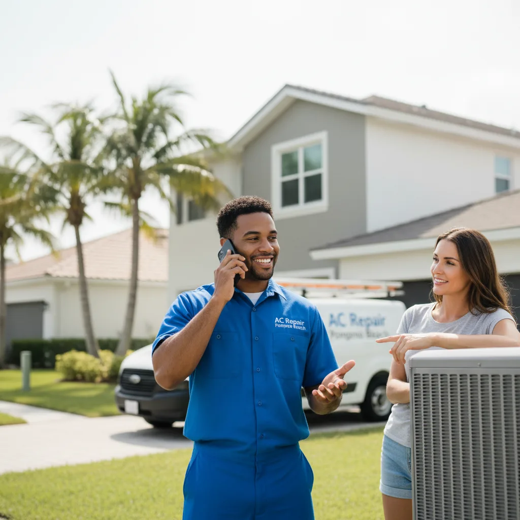 AC Repair Pompano Beach customer support in College Grove